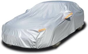 image of a cover with a kayme brand car cover.