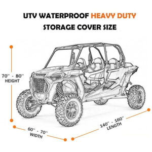 how to measure a utv for a utv cover.