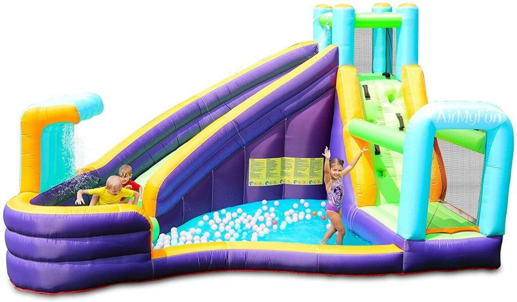 inflatable water park for sale. click image to buy now.